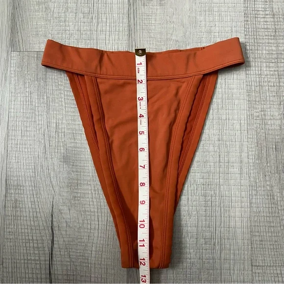 HOUSE OF CB Mawi Terracotta Rust Bikini Set XS - Picture 12 of 14